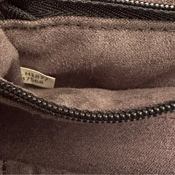 Coach Vanity Case Handled Zip Jewelry Travel Box Blue Metallic - Picture 13 of 14